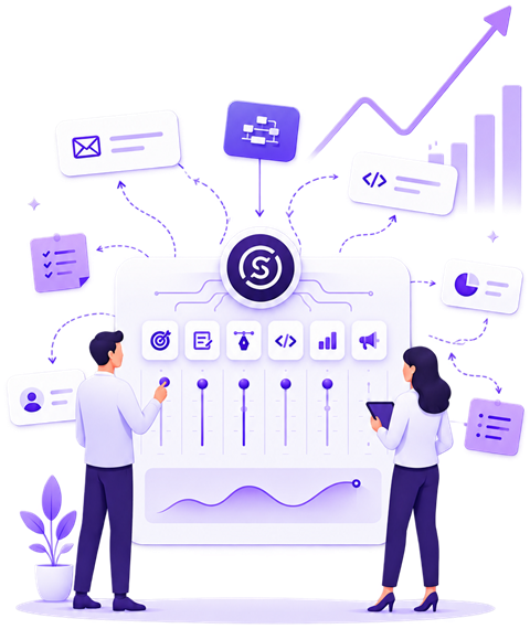 Every channel routed through one operational engine